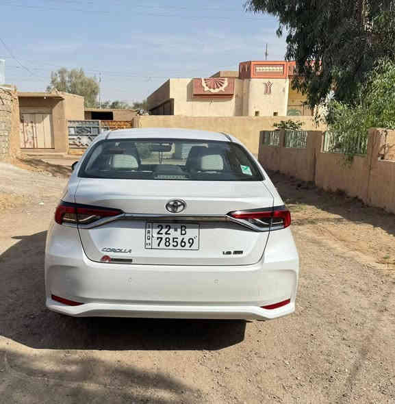 كورلا 2022 SAS 
كورلا خليجي (بانزين)فول
وكالة ساز موديل 2022
موصفات فول
شاشة اندرويد اوتو وابل كار بلي
مري شفط و اشاير بالمري
حساس امامي
حساس خلفي 
كامرة خلفية 
بصمة 
جامات كهرباء
تبريد قطعتين الامامي منفصل والخلفي
المرآة الوسطية معتمة
عداد دجتل
دخول ذكي
داخل سياره لونين
سعر السياره 174 $ 

رقم اربيل بسمي تحويل ثاني يوم 
مكاني بيجي 
للاستفسار
‏‭***********
وتساب***********
