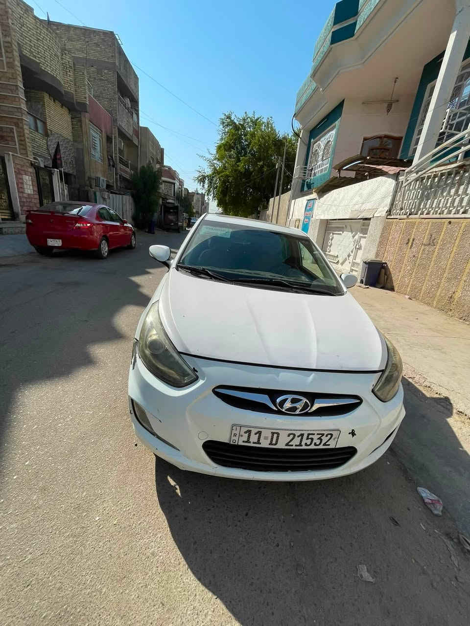 السلام عليكم
اكسنت ٢٠١٦ خليجي فول 

صدر امامي خلفي قبل يومين شديتهن

تخم تاير همين جدد قبل ٥ ايام 

ادامة كاملة تبريد منضومة جديدة شادهة 

رقم بغداد سنوية جديدة 

رقم انكليزي 

مكاني بغداد السيارة بيهة بنيد مبدل 

وصبغ جاملغ خلفي 

ماشية ١٣٣ ونص وقابل لزيادة
السعر ٩٥ 

***********
