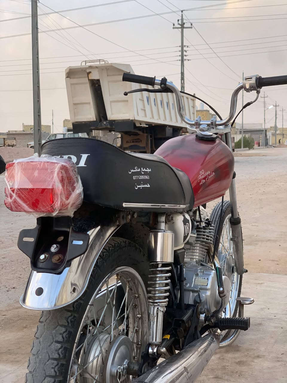 سلام عليكم ورحمة دراجه للبيع نامه بدون وهاي هيه شوفت عينك الدراجه جديده ومكفوله شاصي ومكينه مكاني ميسان وأي ستفسارر هاذا رقمي واني خادم للطيبين ***********
