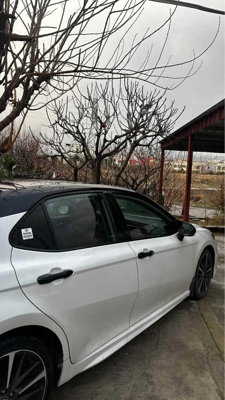 كوردي / عربي
كأمري XSE 2019
عدد الأميال: 91,000ميل
المحرك: 2.5 لتر - 4 سلندر
الضرر: كلين تايتل
المواصفات الداخلية:
• تدفئة المقاعد
* ﻿﻿سقف بانورامي
* ﻿﻿مسند الذراع
* ﻿﻿بصمة تشغيل
* ﻿﻿شاشة ذكية
المواصفات الخارجية:
* ﻿﻿كاميرا خلفية
* ﻿﻿مصابيح زينون LED
* مثبت سرعة
* ﻿﻿مقاعد كهربائية - 8 وسائد هوائية�التكنولوجيا والأمان:
* ﻿﻿نظام مراقبة النقطة العمياء
* ﻿﻿شاحن لاسلكي

كامرى XSE 2019
ماومى رويشتن: 77,000 ميل
موتور: 2.5 ليتهر - 4 سيلندر
زهيان: كلين تايةل

فه رمى جوّره داخلى:
* گةرمكةرةوةى  كوشه
* ﻿﻿پانوراما سقف
* ﻿﻿پةستانى  پةيوةنديكردن (بسمة)
* ﻿﻿شاشةى زاناكار
* ﻿﻿ريگريكارى ده ستى
فه رمى جوّره درووستى:
* ﻿﻿كاميّراى دواوه
* ﻿﻿لايته زينوّن LED
* رادارى سه يرى ريگا
*   كورسى كاره بايى - 8 پرةشووته�تيكنةلوژى وسةلامةتى:
* ﻿﻿سيستةمى  چاوديرى نيشانى كورةكان
* ﻿﻿شاخنى كاره بايي بيّته ل

*********** Singapore
