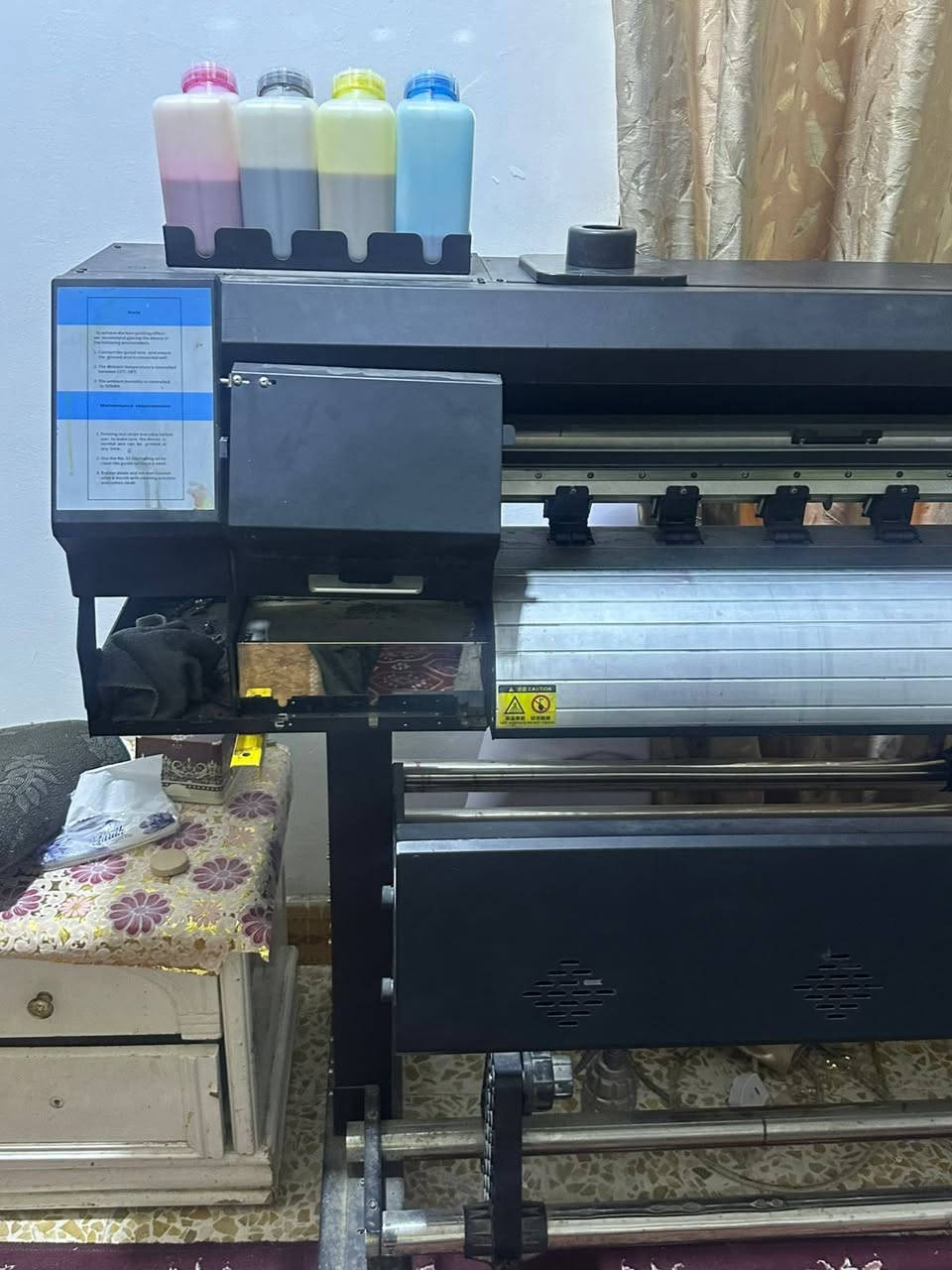 طابعة فلكس ماي كولار للبيع
هيد نظيف جدا طابع بي بس روله وحده xp600
مكاني بصرة ابو الخصيب حمدان للتواصل ***********
