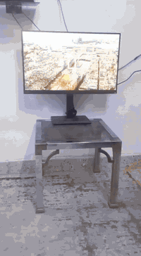 تلفزيون مستعمل للبيع السعر 75 وبيه مجال 07840399084