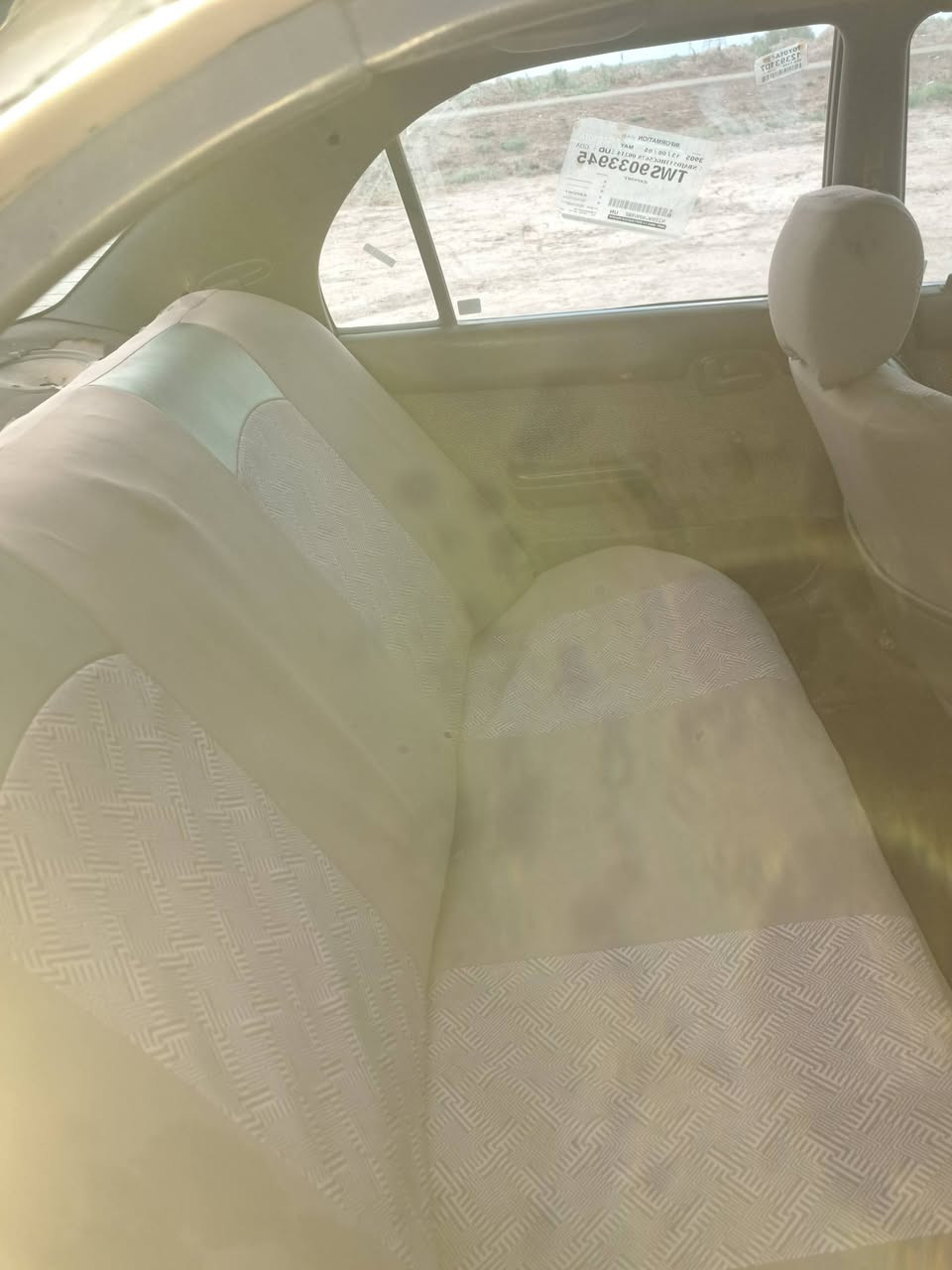 للبيع كورلا ١٩٩٣ سياره جارده بدون صبغ ومعجون مكينه مشروطه جديده دشبول يسرى السياره محوره تحويرته حلوه كلش كأنما يسرى المكان واسط  سنويه جديده رقم انكليزي بغداد*********** الخاص مفتوح واتس أيضا اتصال مفتوح
