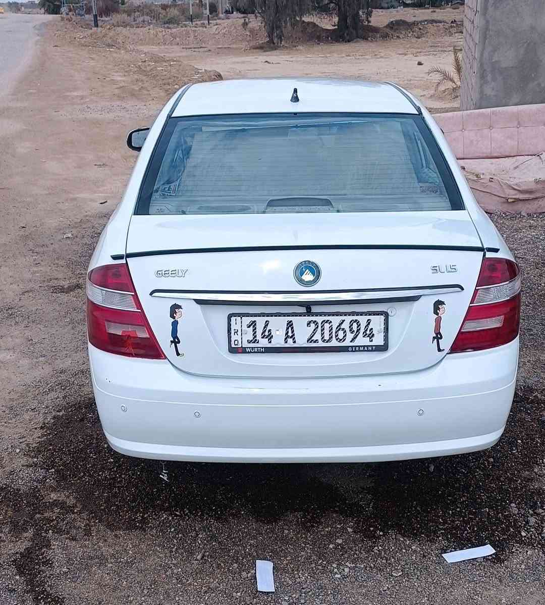 سلام عليكم 
جيلي مويل 2012 رقم بصره  انكليزي بأسمي مداور ثاني يوم مشروع وطني سنوية نافذة لغاية 2031 جاهزة من مكينة كير كفاله حدادية 100بل 100 كهربائيات كلها شغاله 
السعر 55 وبيها مجال 
مكاني الناصريه 
للاستفسار ***********
