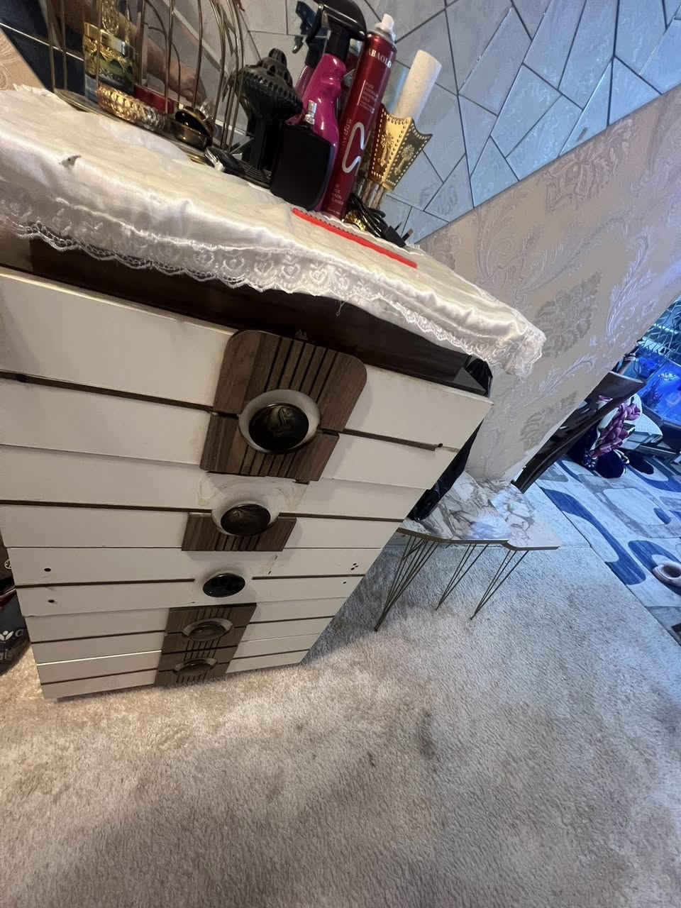 غرفة نوم تركي وزن ثقيل بدون كومديات ضررها بس الباب السلايت يرادلها تثبيت ومراية الكنتور مكسورة 
بغداد / بسماية 

رابط الواتساب 

https://wa.link/uvcno5


**إذا كنت صاحب هذا الإعلان وتريد حذفه لأي سبب، رجاءا أرسل رسالة إلى الدعم الفني**