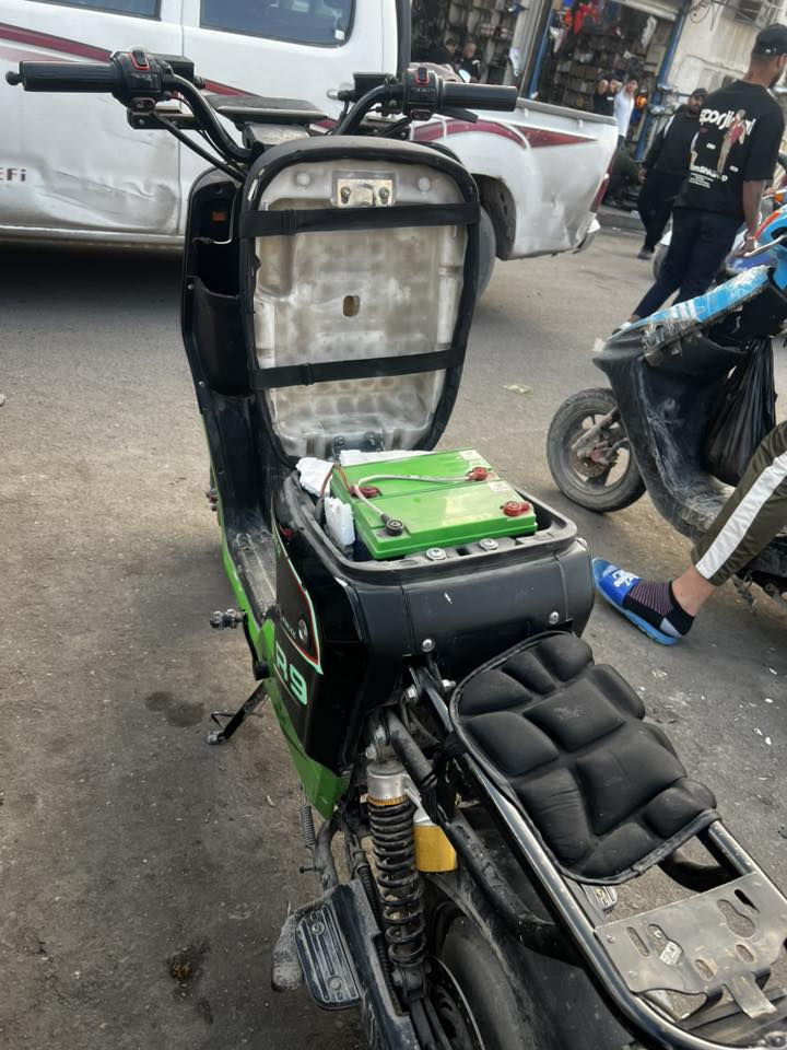 أسم الدراجة R9. باتريات جدد شاحنة مالتها الأصلية كهربائيات شغاله كاملة مكاني بغداد مدينت الصدر قطاع 52 رقم تليفوني . ***********
