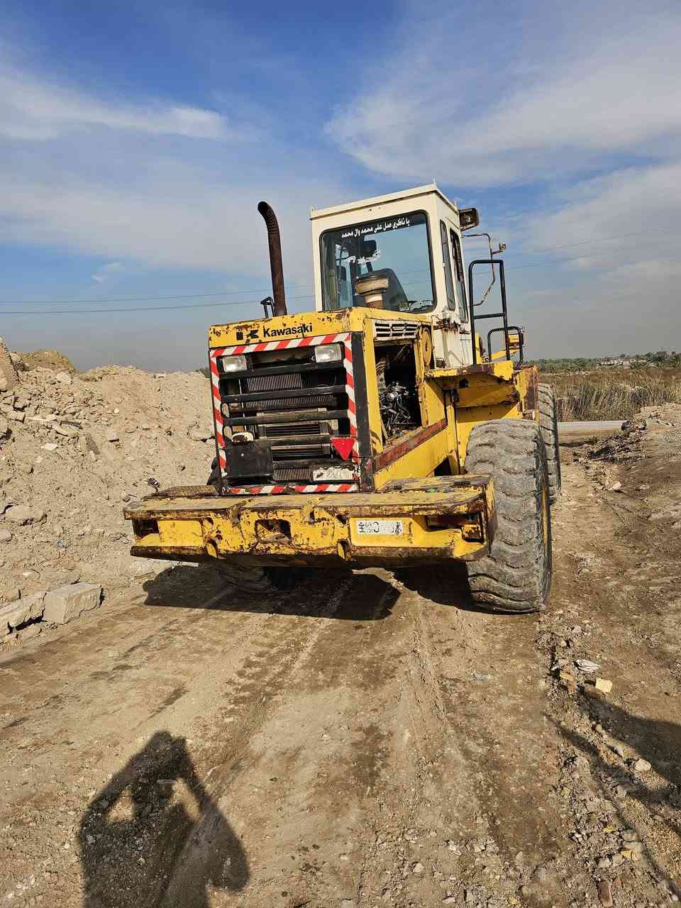 سلام عليكم للبيع شفل كاوسكي حجم ٧٠ موديل ٩٥ داش ثري تخم تاير الاستفسار على الرقم ***********
