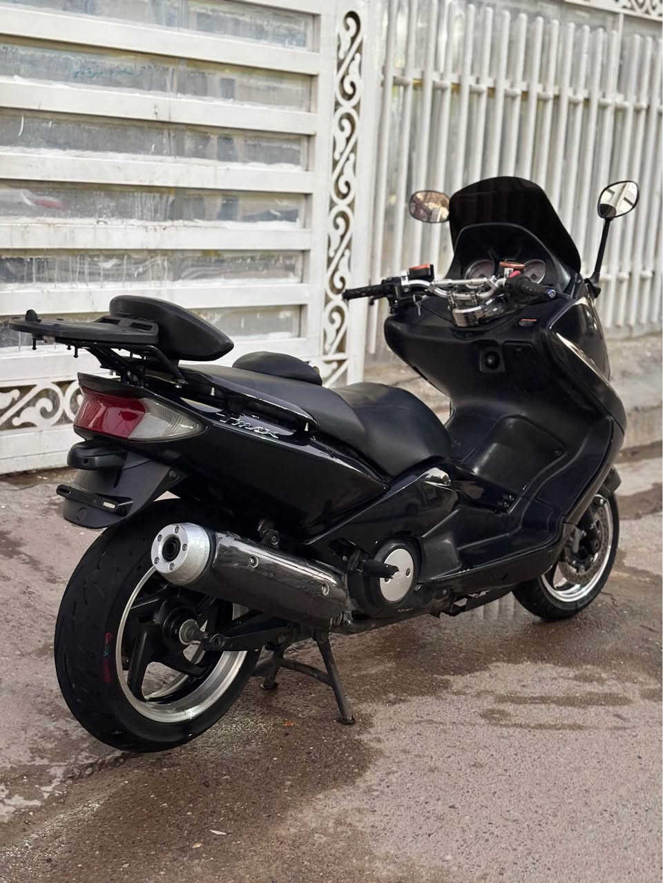 السلام عليكم شباب 
تي ماكس 2008 كفاله الدراجه بحاله جيده جدا 
بيها تجوه وكاسحه ونيكل هاوزن 
الاستفسار*********** المحمودية, بابل
