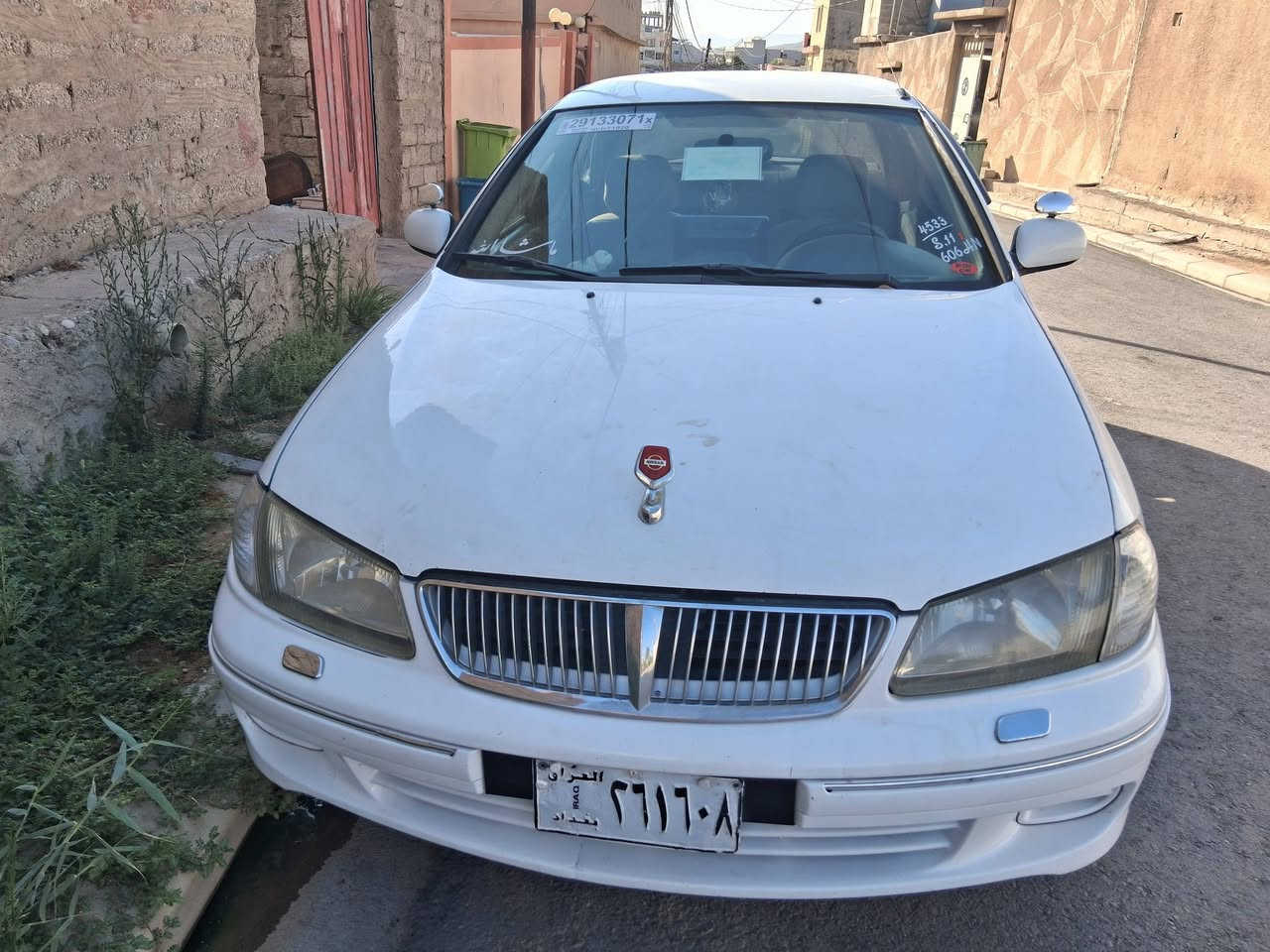 سلام عليكم سيارة للبيع نيسان صني ٢٠٠١ رقم بغداد نضيفه مكاني دهوك دوميز ***********
