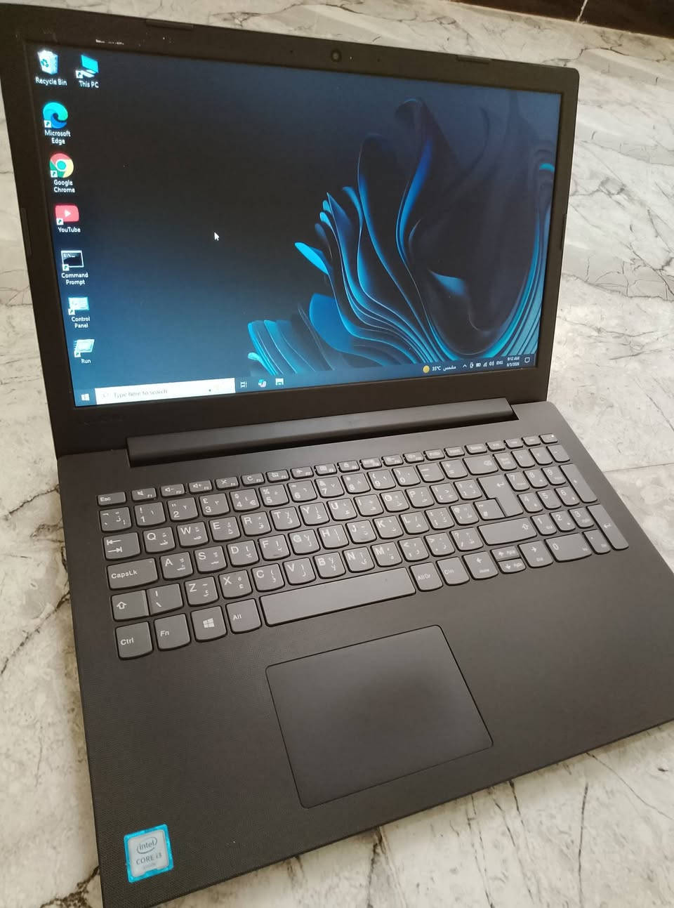 السلام عليكم ..
لابتوب لينوفو Lenovo Think pad 
لابتوب جدا نظيف وحجم جبير ونحيف سلم مناسب جدا لاصحاب المكاتب والطلاب الاكسل الورد والطباعة والتصفح وجميع برامج التواصل الاجتماعي وتعليم الاكتروني وبعض البرامج الأخرى 
حجم 15.6
رام 4   .   DDR 4
هارد  120  SSD السريع 
معالج cor i5 من الجيل السادس 
كارت شاشة.
antel (R) Graphics 520
بطارية جيدة اكثر من ساعة ونص 
شاحن لينوفو اصلي 
السعر جدا مناسب 125 الف 
مكاني بعقوبة تحرير


**إذا كنت صاحب هذا الإعلان وتريد حذفه لأي سبب، رجاءا أرسل رسالة إلى الدعم الفني**