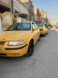 عندي سمند للبيع موديل 10 رقم بغداد الانكليزي   سياره كامله وبيهه نواقص...