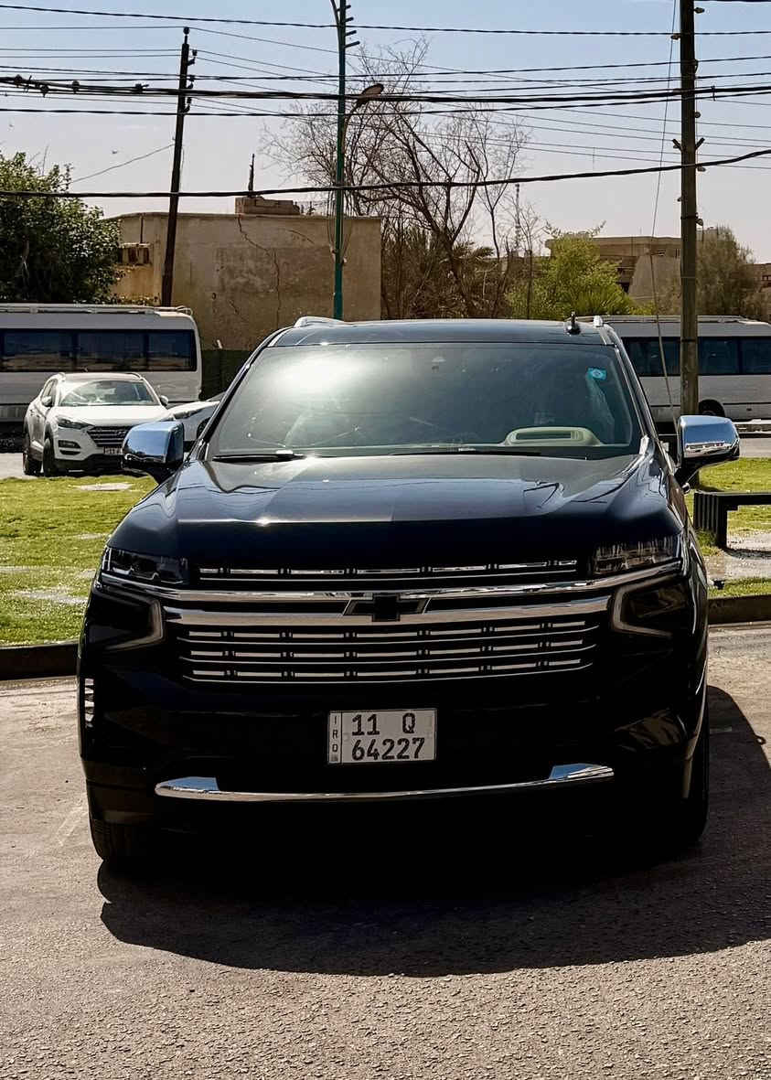 تاهو برمير ٢٠٢٤ خليجي
ماشيه ٢٤ الف كيلو 
كفالة عامة

اعلى مواصفات ١/١:
جكات
داتا شو (عرض على الجامة الامامية)
بانوراما
كامرات 5 محيطية 360 درجة

عدادات شاشة دجيتال
رادار امامي + تحديد مسار
رادار جانبي + نقط عمياء
دوسات كهرباء + انارة led
‏BOSE سستم صوت
ثلاجة
كشنات جلد بيجي خزن ميموري + هزاز كشن تبريد تدفئة كشنات امامي + خلفي تدفئة
‏usb,hdmi,typeC منافذ شحن
ويل حجم ٢٢ كروم
اشاير مري + مري شفط + هيتر مري جنطة كهرباء + ستيرن كهرباء
سايد بريك بصمة
داخل بيجي + صاج ملكي
حساس امامي + خلفي
فور ويل
وباقي المواصفات المعروفة 

 
واتساب ***********
