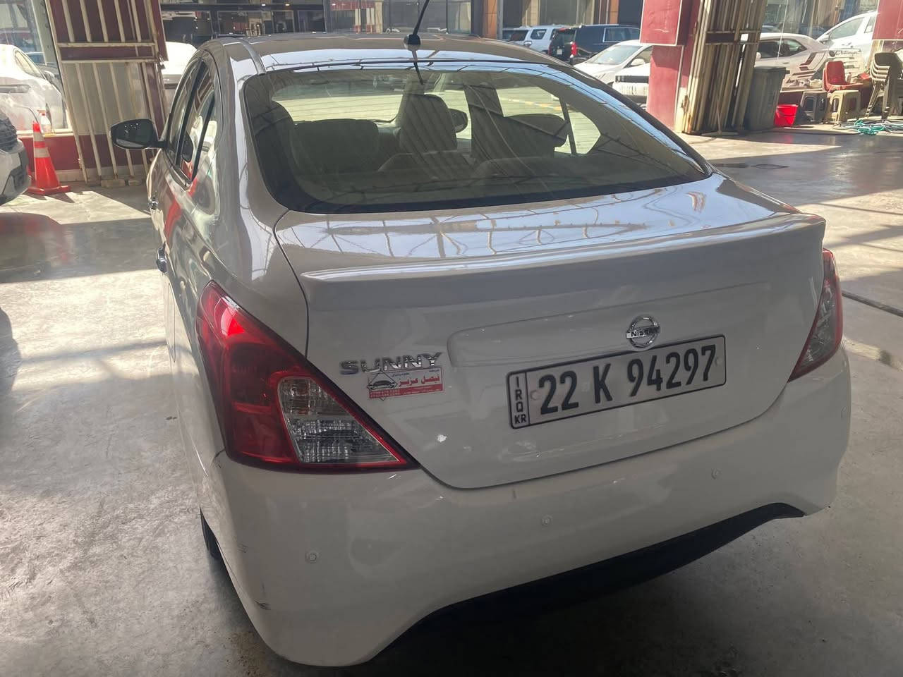 سلام عليكم نيسان صني مصري موديل 2025 كفاله عامه بس طعجه خفيفه بل جاملغ موضح بل صور باقي سياره كفاله عامه شاشه وتبريد بيانو خلفي المكان مدينه الصدر شقق الحبيبيه رقم ***********السعر 120وبيها مجال ماشيه 34
