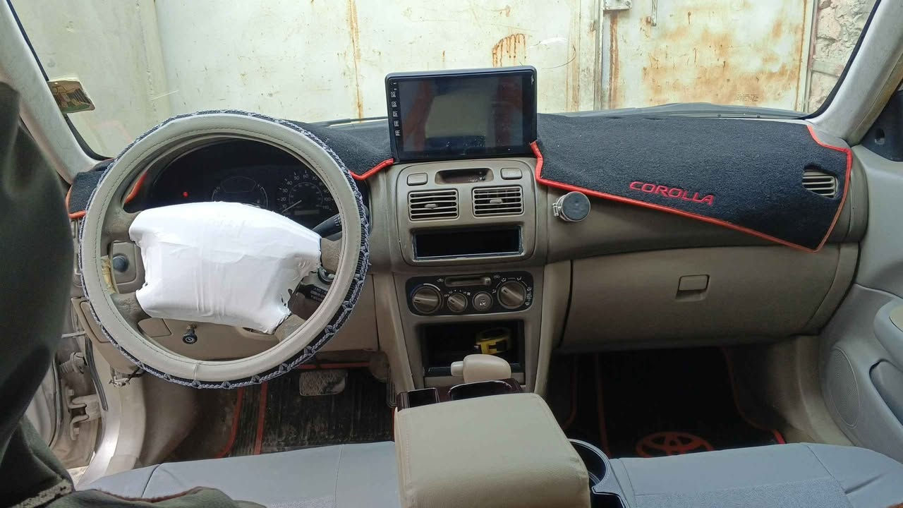 كورلا موديل 2000 وارد امريكي 
فل اوتماتك رقم شمالي جديد 
مكينه جديده 1800vvt
شاشه Android
بطاين +يدات داخل خارج كله جديد
دوشمه +ارضيات جلد +دوسات كله جديد
باور+تخم صدر جديد
ديكارت+بنزات جدد
راديتر جديد وكاله 
تخم تاير جديد
جامه اماميه +بطاريه جدد 
تدفئه وتبريد
ما تصرف عليها الف ماعدا الكشر ينرادلها صبغ
مكان السياره ((((((سامراء)))))) .....السعر....57 وبيها مجال بسيط
للاستفسار *********** سامراء, صلاح الدين
