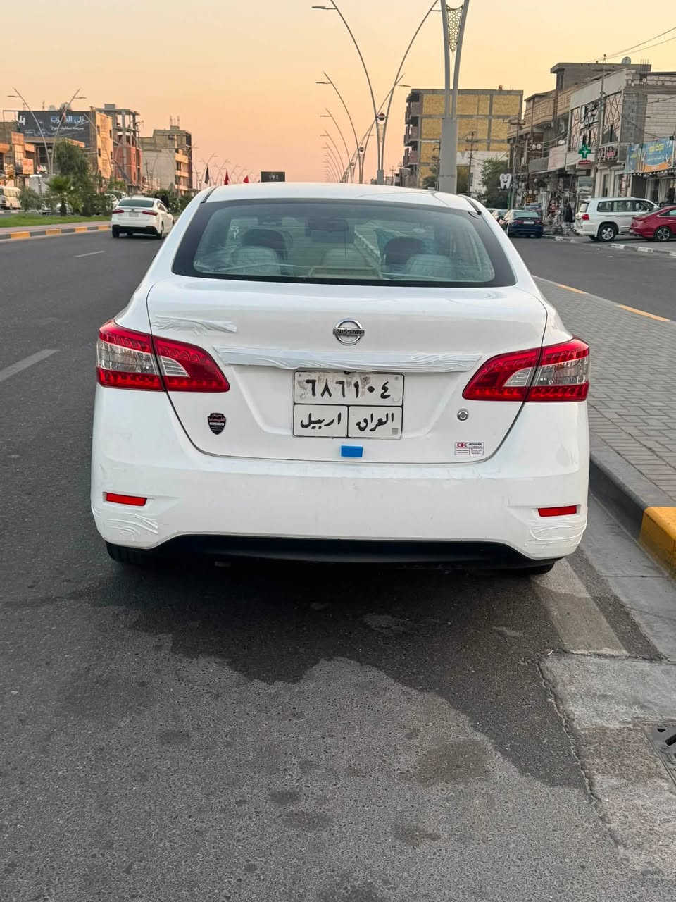 سلام عليكم البيع
نيسان سنترا خليجي
مديل 2019رقم اربيل
سنويه تنتهي بشهر 11
بيه بنيد مبدل بدون دواخل
وبيه كارت بل جاملق كدام 
والباقي كفاله حداديه تبريد
مكينه كير كفاله ماشيه 182
سعر 112وبيه مجال مكاني 
البصره حي المهندسين 
***********وتساب
***********شريحه
