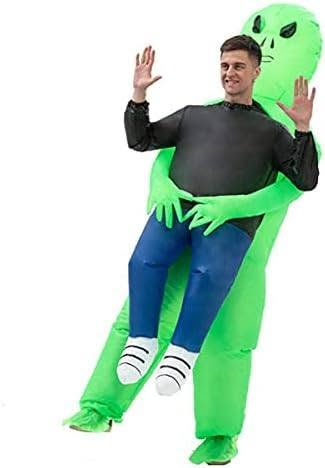 هذا زي فضائي قابل للنفخ بتصميم "اختطاف" يظهر مخلوقاً أخضر يحمل شخصاً، مثالي لحفلات الهالوين
السعر 15 الف


**إذا كنت صاحب هذا الإعلان وتريد حذفه لأي سبب، رجاءا أرسل رسالة إلى الدعم الفني**