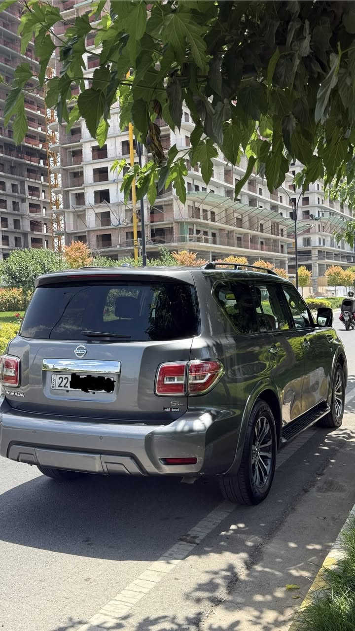 السلام عليكم
نيسان باترول الامريكي( ارمادا) 2020
V8 5.6 محرك
فول مواصفات 
كلين بدون صبغ 
ممشى السيارة 81الف 
مرقم اربيل جاهز تحويل مباشر
السيارة نضيفه حيل ومرتبه
***********
***********
