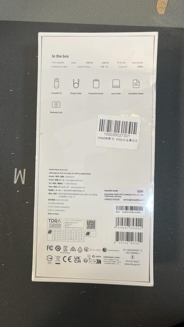 السلام عليكم جميعا كامره أنستا 360 مزاددد 
رقم الاعتماد ***********
