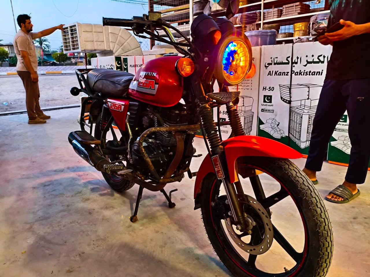 السلام عليكم متاااح دراجه ناريه دايون نفخ 2022 كامله بدون اي نقص و مرقم
السعر 1500 وبي مجال مكاني كربلاء قرب سيطرت الأبراهمية الشراي يتصل مكلف بلنشرر  ***********
