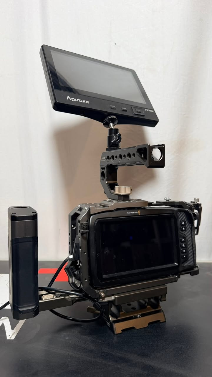 Black Magic Pocket Cinema Camera 4K - BMPCC 4K مع كيج تيلتا ومونيتر
السعر مليون و750


**إذا كنت صاحب هذا الإعلان وتريد حذفه لأي سبب، رجاءا أرسل رسالة إلى الدعم الفني**