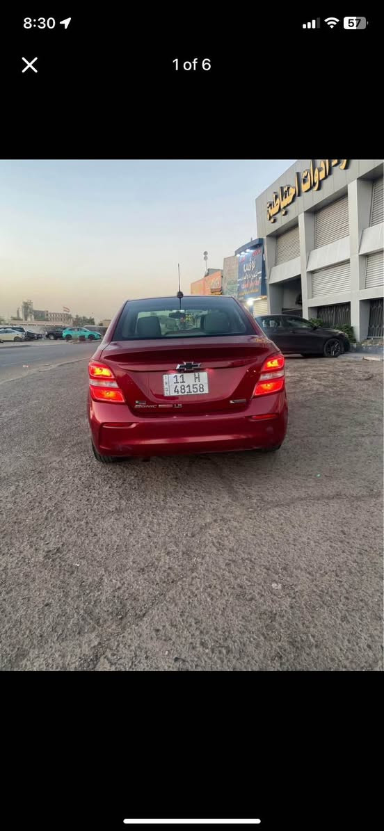 شوفرليت سونك ٢٠١٧ مكينة ١٤٠٠ تيربو جديدة صارلهه كم شهر 
تبريد شغال
صدرهه حلو 
صبغ قمارة بسبب الجراد و صفحة يمنه
السيارة نظيفة بشكل عام  السعر ٧٥ قففففل 
اذا تريد تعامل لا تخابرني 😅
*********** بغداد, العراق
