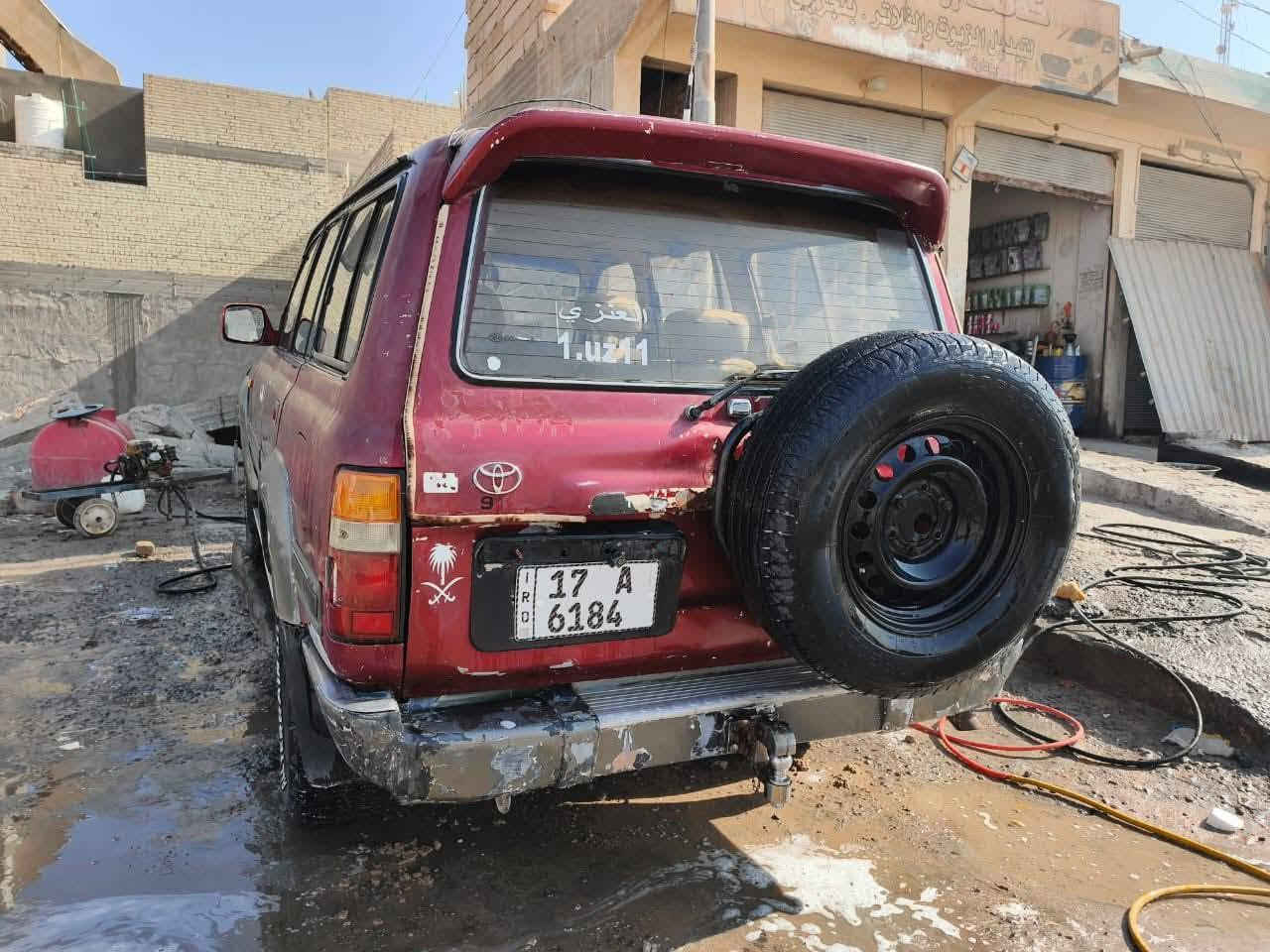 سلام عليكم لاندكروز للبيع موديل 91 باسمي دولي عوزها ترتيبات محرك 8 سلندر كلها شغاله سعرها 60 مكانها نجف ***********
