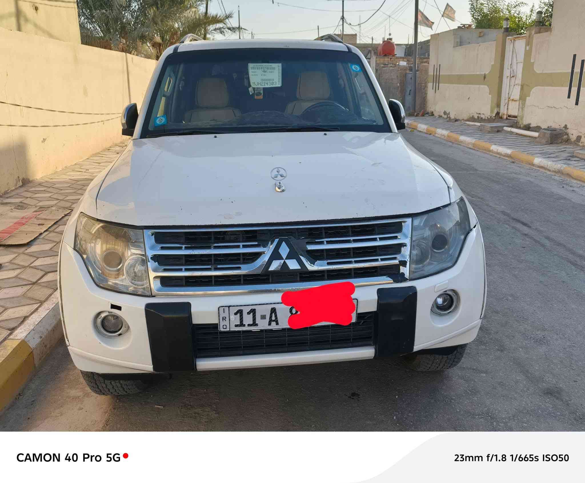 للبيع او مراوس بسياره صالون باجيرو 2010 حبتور رقم بغداد انكليزي باسمي 
مداور ثاني يوم 
فول مواصفات 1/1 
كشنات كهرباء 
كشنات جلد 
مري شفط 
اشاير بالمري 
تحكمات استيرن 
7 راكب كشن قلاب
شاشه وكامره خلفية 
حساسات امامي
دمام خلفي 

فتحه بالقماره 
3 قطع تبريد 
وبعد هواي مواصفات بيها
السعر 130 العنوان الديوانيه قضاء الحمزه الشرقي السياره بيها ربع الجاملغ الامامي صبغ والبنيد مفتوح للاتصال ***********
