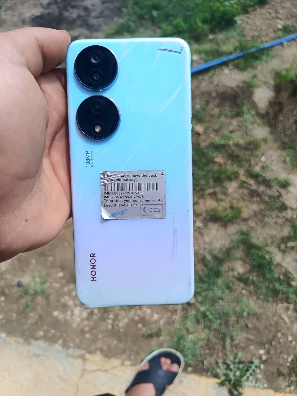 السلام عليكم هونر HONOR x7b للبيع بس الويفاي ما يشتغل الباقي كله شغال السعر 100وبي مجال قليل مكاني كربلاء قرب مستشفى التركي ***********
