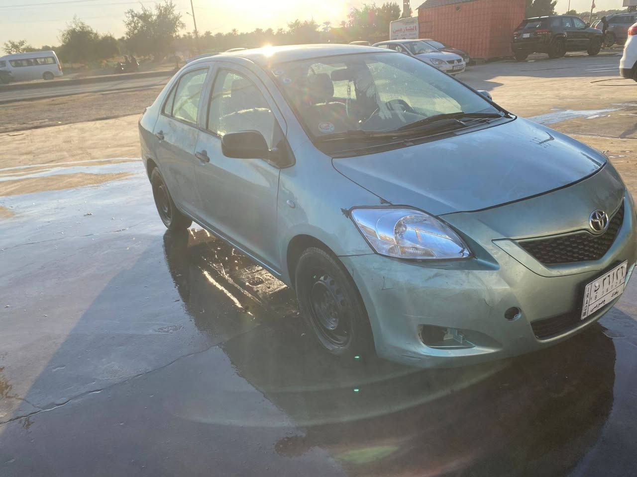 تيوتا يارس ٢٠١٠ رقم بغداد تحويل ثاني يوم هزة شهر ١١ جراد بالبنيد والقمارة والصندوق باب الصدر مبدل نفس الون ضربة خفيفة جاملغ السعر ٧٠ مكاني بغداد
***********
