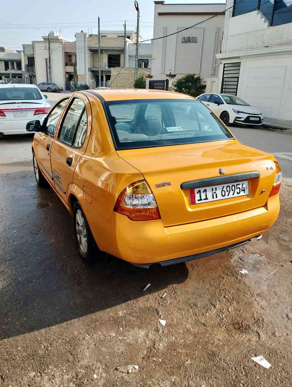 السلام عليكم للبيع طيبة موديل 2018
سيارة جديده جداً بأسمي سنويه لل 29 هزه جديده 
هئيه مصفره سنه كامله محرك وگير خير من الله 
تبريد ثلج حماوه متجاوز الربع تخم تاير جديد وسبير جديد دواخله نظيفه كهربائيات كله بلادي قطرة صبغ مابيها بلاديه 
ويل كب بلادي شاشه اندرويد راقيه 
باتري جديد داينمو جديد قوايش جدد 
مسجله في برنامج التكسي الوطني 
مكان السيارة في الدوره 
سعر السياره 57 ورقه وبي مجال بيع فقط
تلفون ***********
