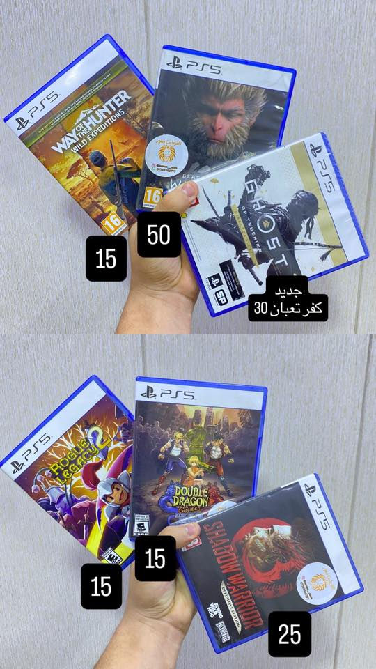 مستخدم وجديد للبيع او المراوس مع اقراصكم
متوفر توصيل جميع محافظات العراق 5 🚚 
بصره معقل الابله بضهر جامع سيد علي ***********
