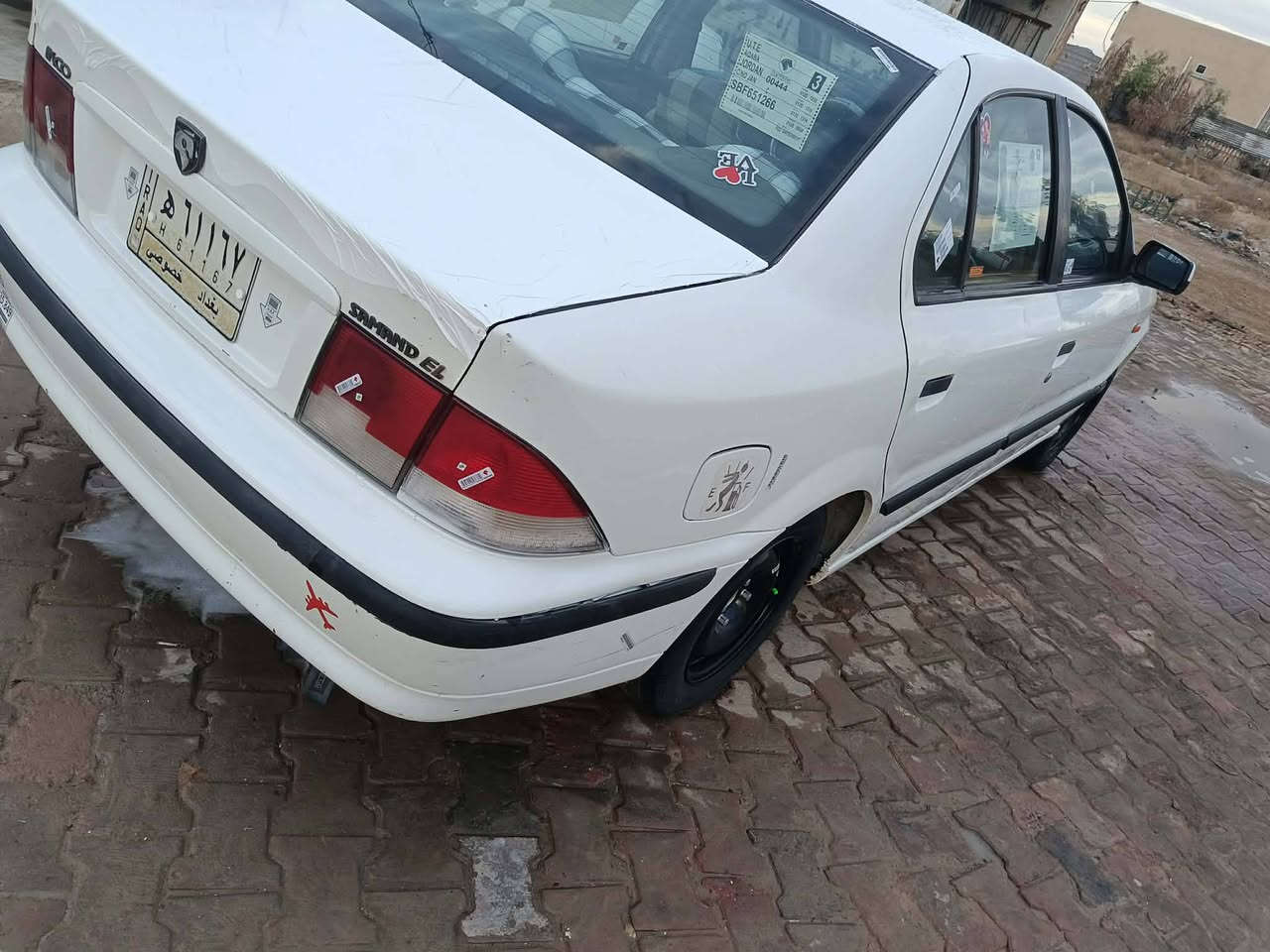 السلام عليكم شباب عندي سمند موديل 10كير أو محرك مكفولات تبريد شغال ماعد الكتف سرع بس صدر امامي او خلفي جديد كهربائيات كل شغاله كاعيه جلد داخل كلش حلوه رقم بغداد ألماني سنويه جديده شرط التحويل مكان السياره بغداد العبيدي السياره لا ضربه ولا تبديل ولا صبغ عد باب السائق بس والعداد مصور حته لحد ايكلي اشكد ماشيه هاي صورها مال يوم السعر 36اوبيها مجال الشراي يتصل غرمتواجد عن الفيس رقم ***********هاي كل تفاصيل السياره
