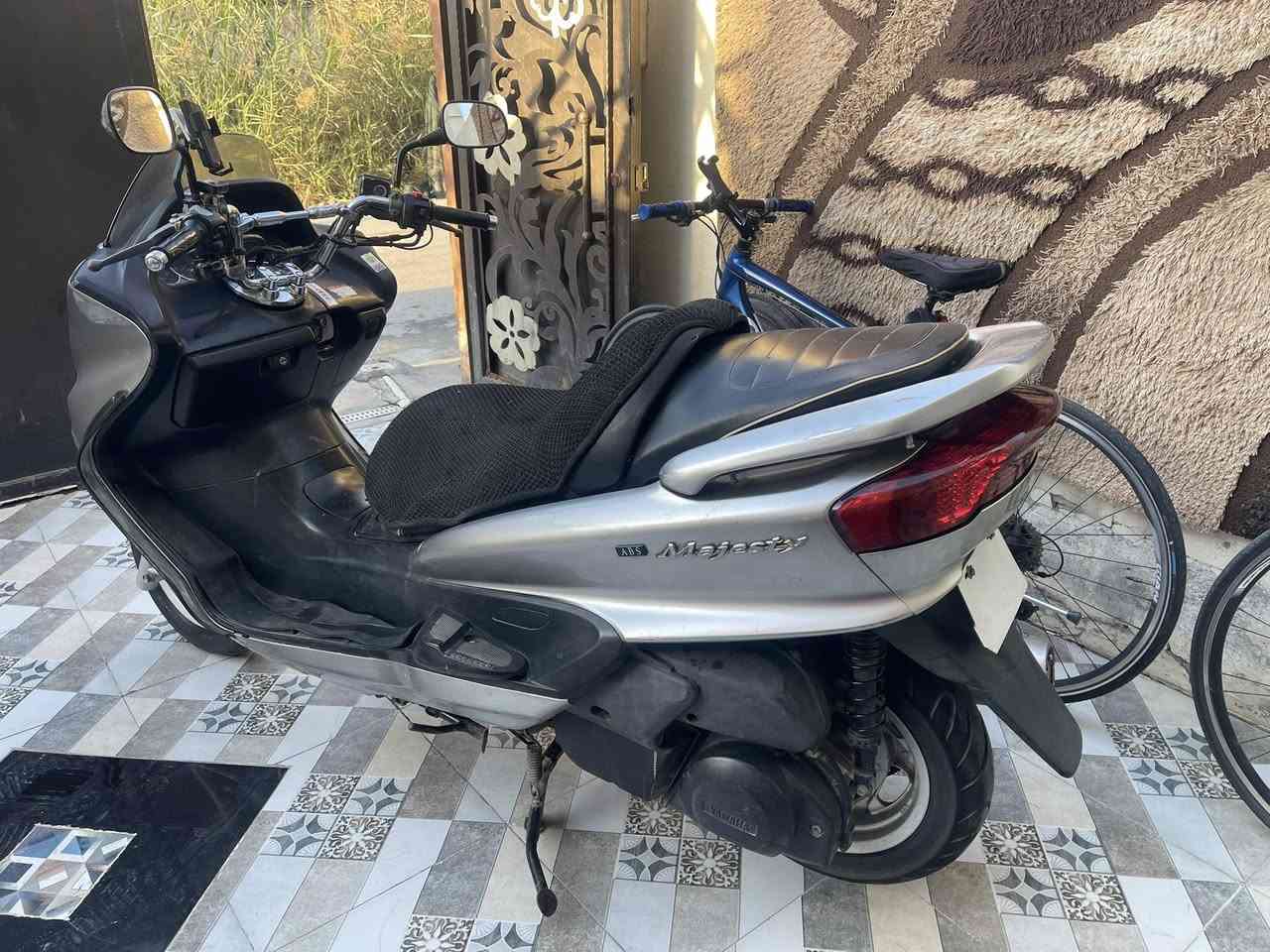 السلام عليكم ماجستا 2008 دراجه نظيفه للبيع 500 وبيه مجال ***********
