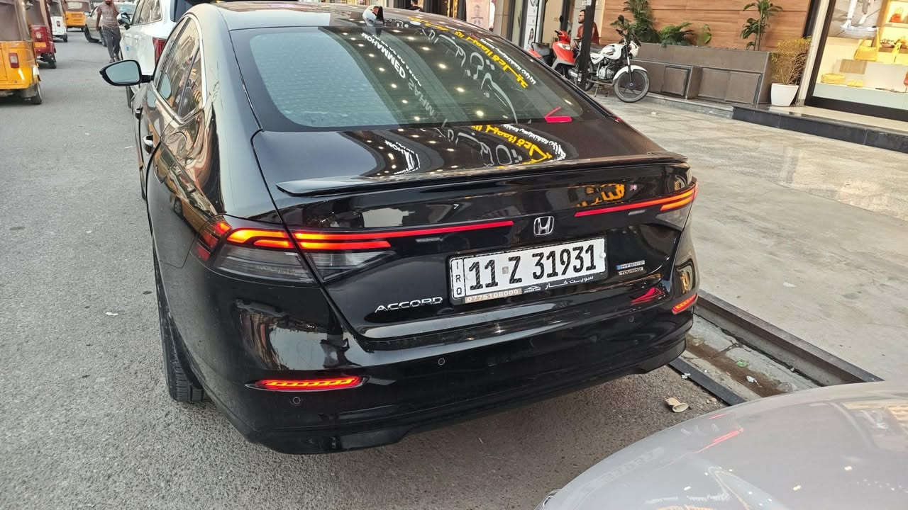 بيع او مراوس 
اكورد موديل 23 تورنك 
رقم بغداد 
فول مواصفات اعلى فئة
ضرر امريكا بس البنيد بدون دواخل 
و3 قطع مبدلات شركة بدون صبغ 
السونار داخل المنشور 
ماشية 120
السيارة جديدة بمعنى الكلمة
مكان السيارة تكريت

للاستفسار ***********
