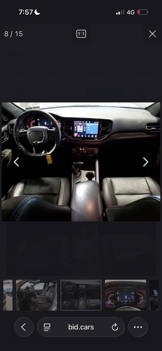 السلام عليكم
DODGE DURANGO GT PLUS 2024
المسافه المقطوعه 10062mi

السياره فول مواصفات للأخير موصفات الدورنكو معروفه

حادث السياره موجود بالصور

السياره بدون اي ايرباك كلها سليمه 

السياره راح تنزل بالأمارات بعد 30- 40يوم 

سعر السياره مطروحه بالامارات 24000$

للأستفسار عن السياره واتساب او اتصال

***********

📍العنوان  بغداد حي الجامعه
