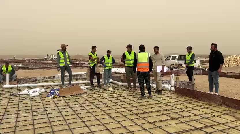 بتاريخ 2026/2/15 
مجمع الدر السكني

تستمر الأعمال اليوم الأحد بوتيرة متصاعدة ودون توقف، ضمن الخطة الزمنية المعتمدة، لإنجاز المشروع بأفضل المواصفات الهندسية والفنية.

🔹 الزون A2
استمرار أعمال صب الأرضية، تمهيداً للانتقال إلى المراحل الإنشائية اللاحقة بعد إكمال أعمال الصب.

نعمل بخطى ثابتة ومتواصلة لتوفير بيئة سكنية حديثة ومتكاملة تليق بأهالي محافظة ذي قار.

مجمع الدر السكني
📍 الموقع: الحولي مقابل مدينة الطب


**إذا كنت صاحب هذا الإعلان وتريد حذفه لأي سبب، رجاءا أرسل رسالة إلى الدعم الفني**