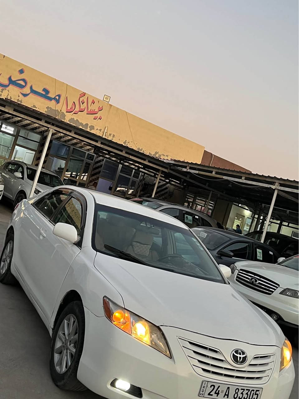 تويوتا كامري 2009 
وارد أمركي 
رقم دهوك رقم و سنوي جديد ٢٠٢٩
تبريد شغال 
تخمات و تايرات جديد 
ماشي ١٩٠ Km
گير و محرك شرط محرك ما مفتوح 
سياره حزام صبغ 
لايت زينون دشبول ليد كامل 
سياره جاهز كامل 
 
سعر ٨٢ وًمجال 
عنوان شيخان 
.*********** شيخان, نينوى
