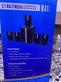 ٥ سماعات • مضخم صوت • بلوتوث