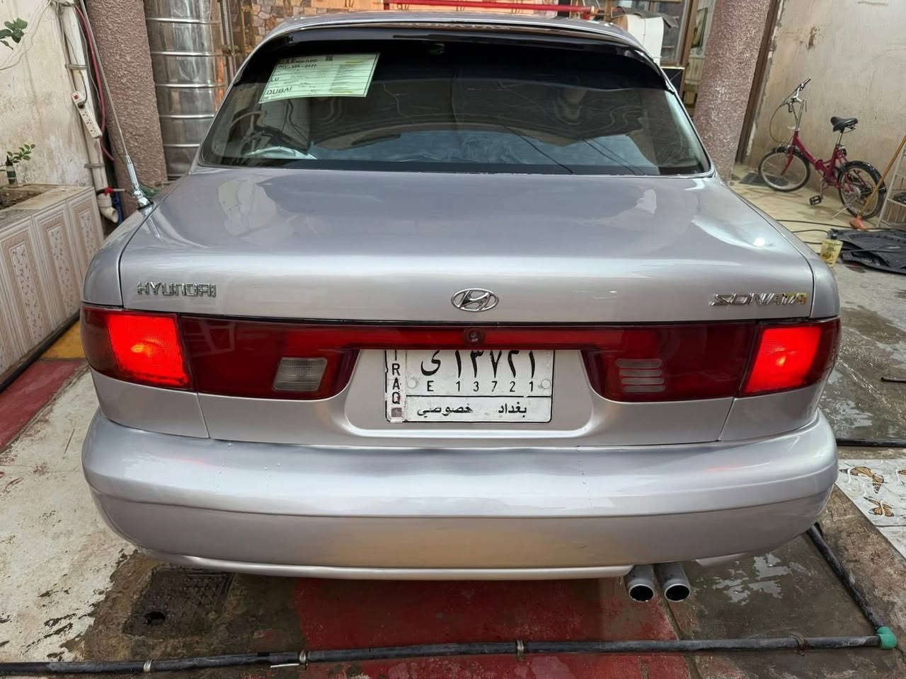 سلام عليكم
سوناته تو موديل 95 رقم بغداد مصبوغه عام لجماليه فقط محرك مسكر كير اوتاميتك  صدر جديد تبريد شغال  سعر 50

عنواني ديالئ خان بني سعد 

***********
