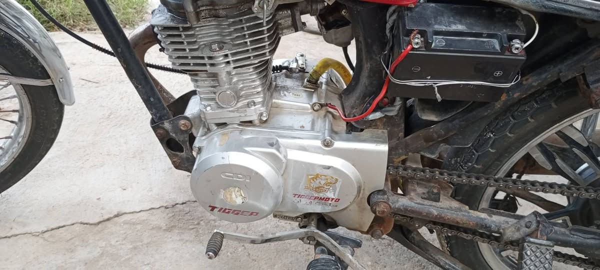 السلام عليكم للبيع دراجه ايراني تايكر موديل 2020 المحرك نضيف الدراجه نضيفه حجم 16  كلوبلت شغاله دبل اشاير شغلات المحرك مختوم المكان بغداد المحموديه سعر 360بيه مجال اتصل على هاذ الرقم ***********
