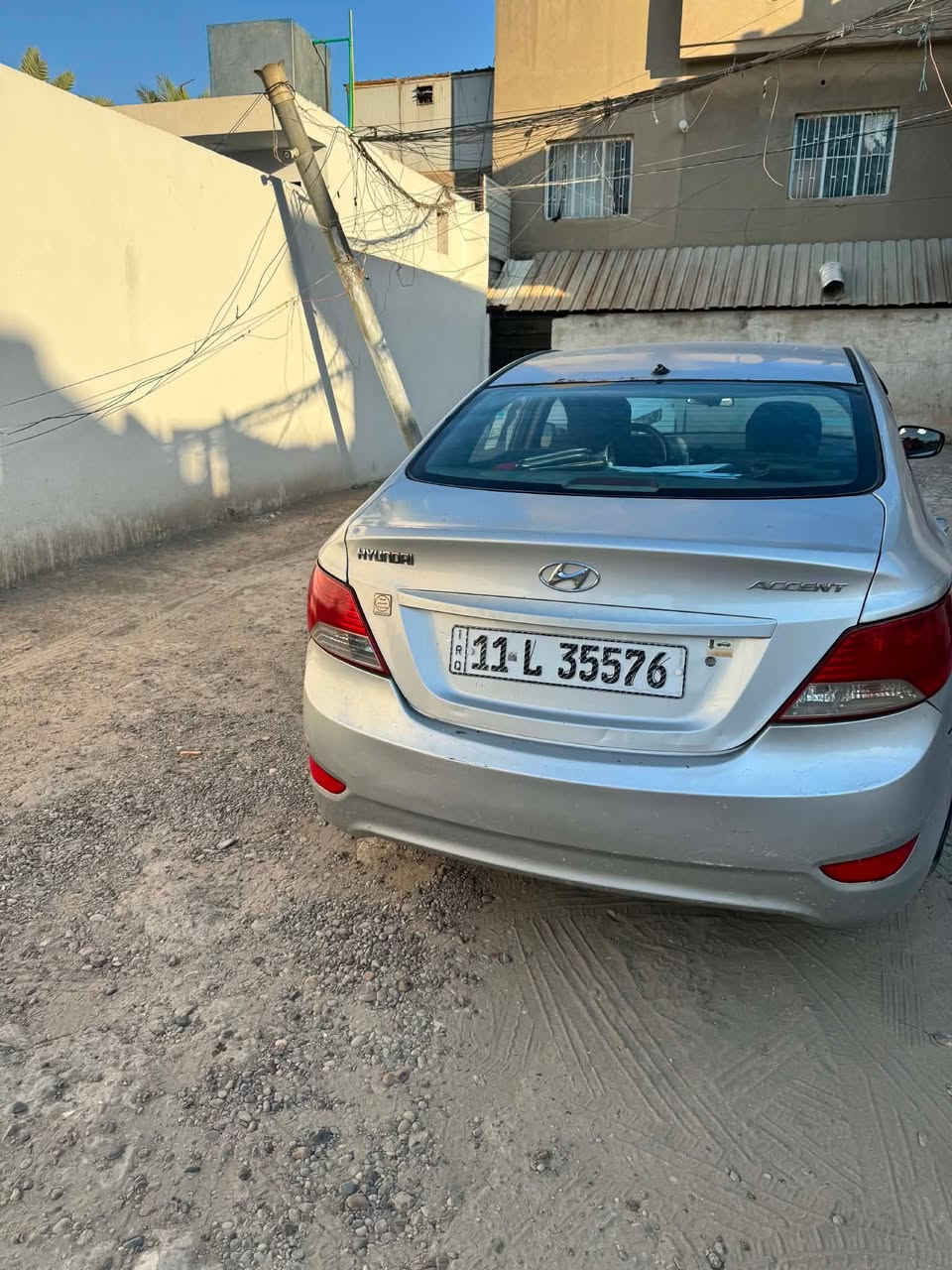 سلام عليكم 
اكسنت للبيع السيارة بيها طخات قطع صبغ أبيع صبغ احزام سعرها 80 وبيها مجال مكاني حي الجوادين الشعله  ***********
