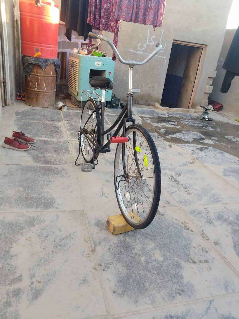 السلام عليكم بايسكل للبيع حجم 26 بايسكل جاهز عاوزه بس بريكات كل شي ما بيه مكان ديوانيه السنيه رقم الهاتف//************
