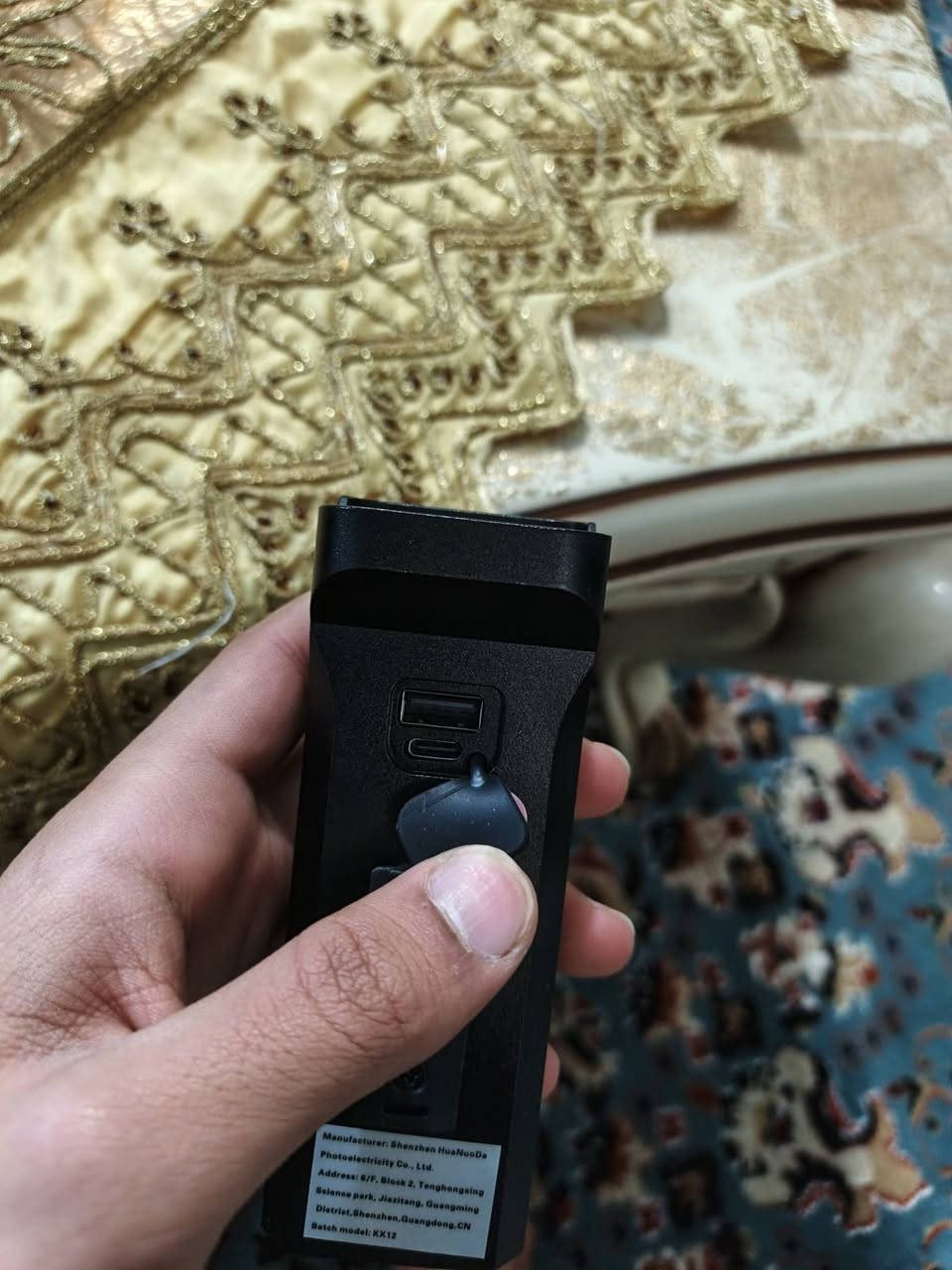 لايت بايسكل وبور بنك 12 لد بطارية ليثيوم يطول اكثر من 50 ساعة شاشة رقمية سعر 20 الف متوفر توصيل جميع محافظات العراق لباب بيتك


**إذا كنت صاحب هذا الإعلان وتريد حذفه لأي سبب، رجاءا أرسل رسالة إلى الدعم الفني**