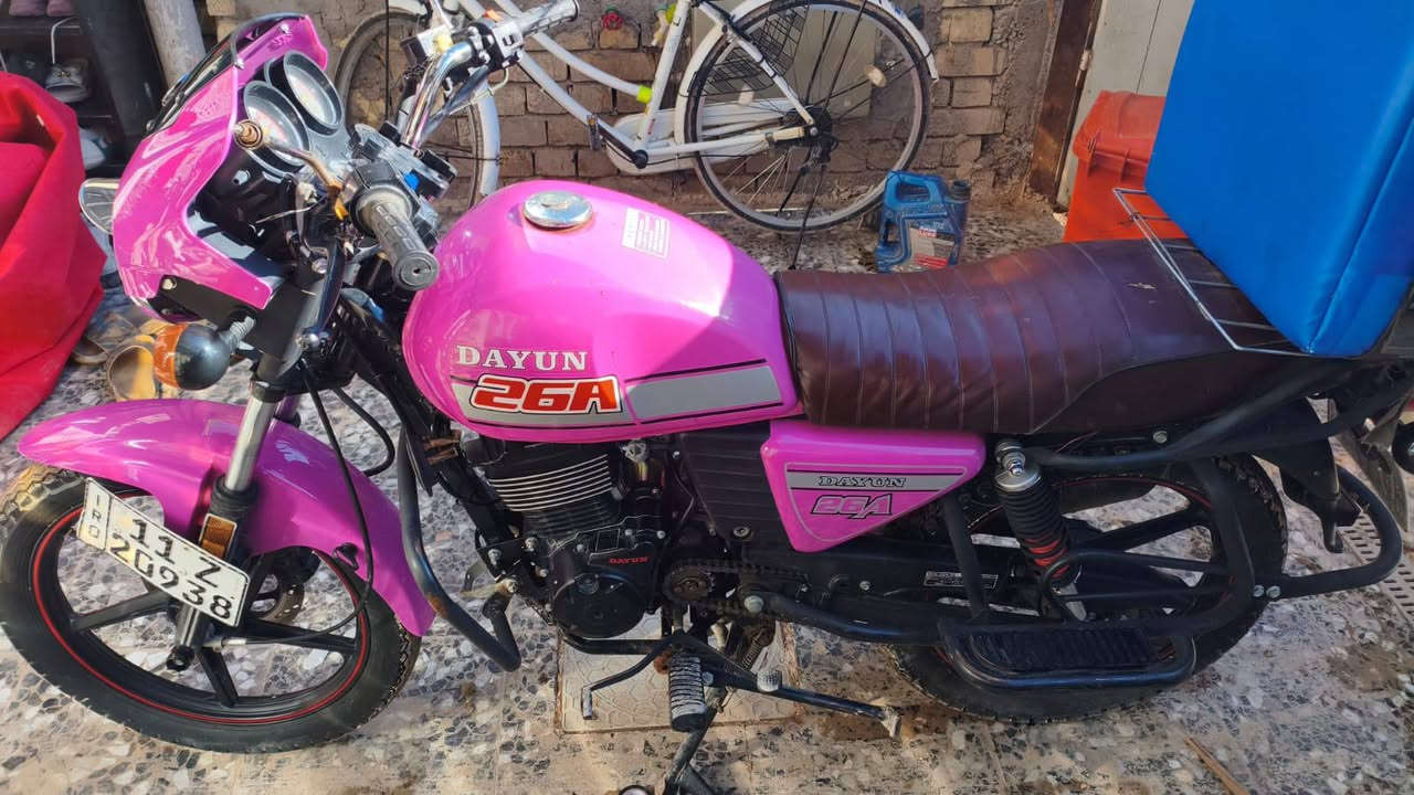 السلام عليكم دراجه دايون للبيع محرك 200 مواديل 2023 طالعه بل 2024دراجه خير من الله مكينه مابيه شي رقم بغداد تحويل ثاني يوم *********** بكاني بغداد العبيدي
