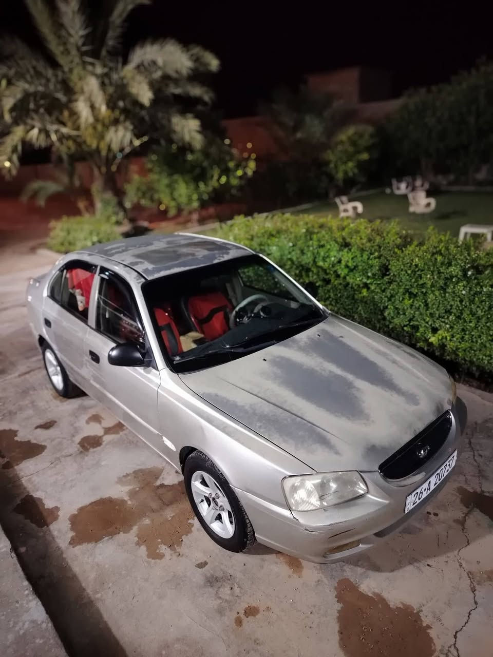 فيرنا 2009
باسمي صلاح الدين دولي
كير عادي 
تحكم مري 
جام كهربائي
كشرها بلادي
كير محرك خير من الله 
تدفئة . تبريد ثلج
بلكات جدد كوري اصلي وايرات بلك اصلي فيت بم اصلي نوزلات بلادية 
بيها خياس بسيط بالدوسه ورا التاير الامامي
وبيها طخه بسيطه بالجاملغ الايمن الخلفي والامامي 
ناقصها شمعات امامية تعبانات
للاستفسار : ***********

