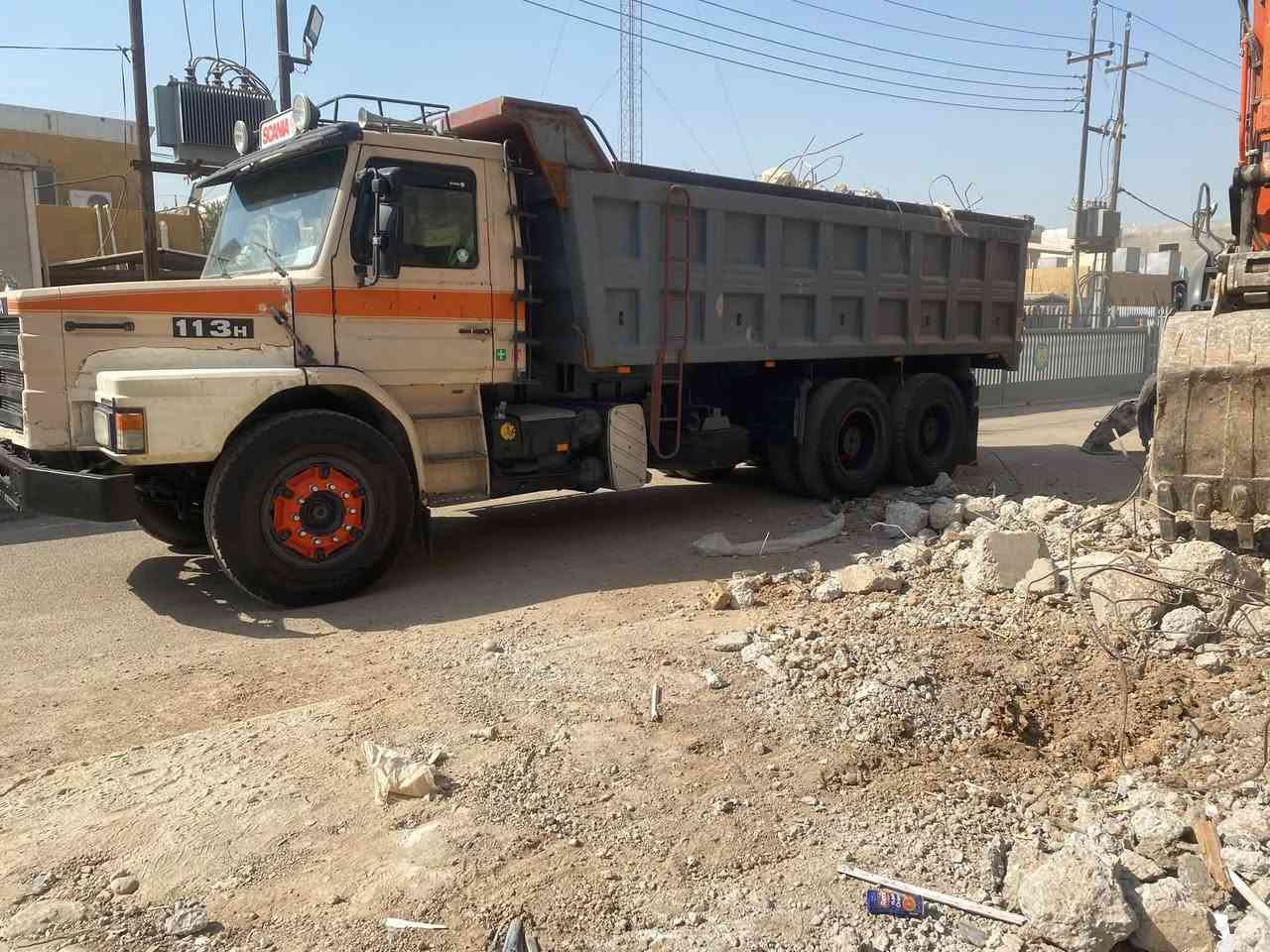 سكانيه113/مديل 91مكينه 12ونص كير 5/5مجموعه باجر 19/رقم بصره تحويل تبريد ثلج تخم تايرمكان السياره بغدادرقم التليفون ***********
