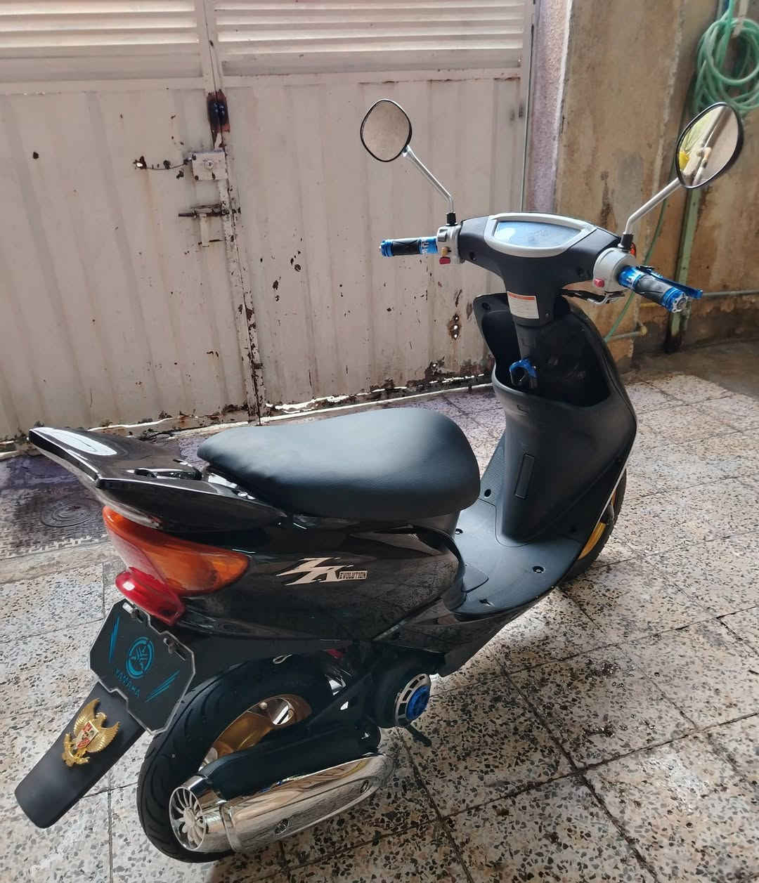 عصفوريه سبايزر رياضي مجنح
سرعه 60 
دراجه جاهزه مابيها اي نقص
كفرات جدد تجاري تايون
مكينه ناعمه شلعه معدل
كهربائيات كلها شغاله
بريك امامي وخلفي تأيرات اصليه جدد
ستاند تعليك وستاند جانبي
قفل ستيرن وقفل جنطه
السعر/ 650
مكاني بغداد حريه
***********
