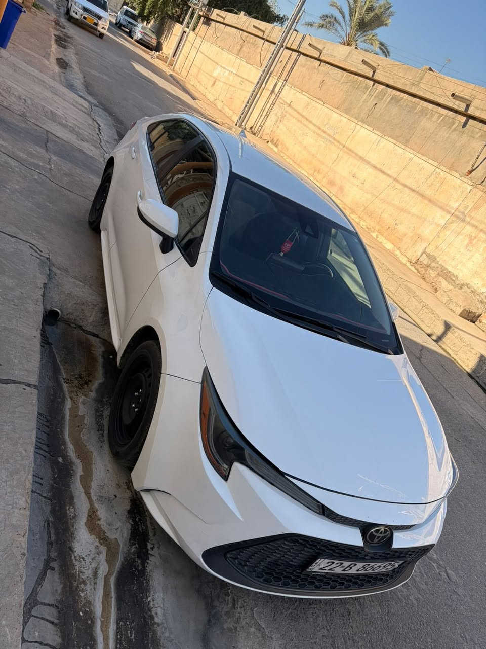 سلام عليكم
للبيع كورلا 2021 وارد امريكي حادثه جاملغ خلفي وباب خلفي جهه سايق بجم كبس 
سياره بيهه بارد باماكن هم سونار موجود
مكان كركوك سعر 148$
***********
