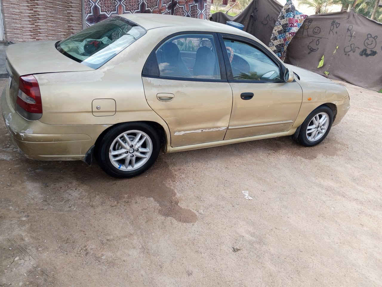 سلام عليكم دايو نوبره موديل2000 رقم كربلاء تحويل مباشرمحرك وكير مكفولات تخم تاير جديد كربايات شغال 
السعر 28العنوان كربلاء طوريج رقم  ‏‪***********‬‏
