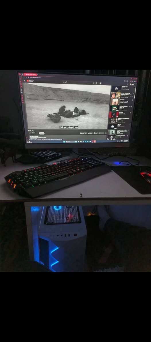 سلام عليكم
بيسي للبيع مواصفات الكيس⬇
Gtx 1660 super 
Ryzen 3600 
Ram 16 
B 550
كيس ابيض من ماركه گلكسي RGB متغير  
شاشة لون ابيض كيم اون 190 هرتز استجابه 0.5
اموليد اضائه Rgb متغير 
ستاند متحرك 180°
فول hd
وكيبورد وماوس 
وياهة دركسون مستعمل حاط صورته جوه 
السعر كامله 650 الف
تواصل وتساب مكاني بغداد تقاطع درويش
 ***********
